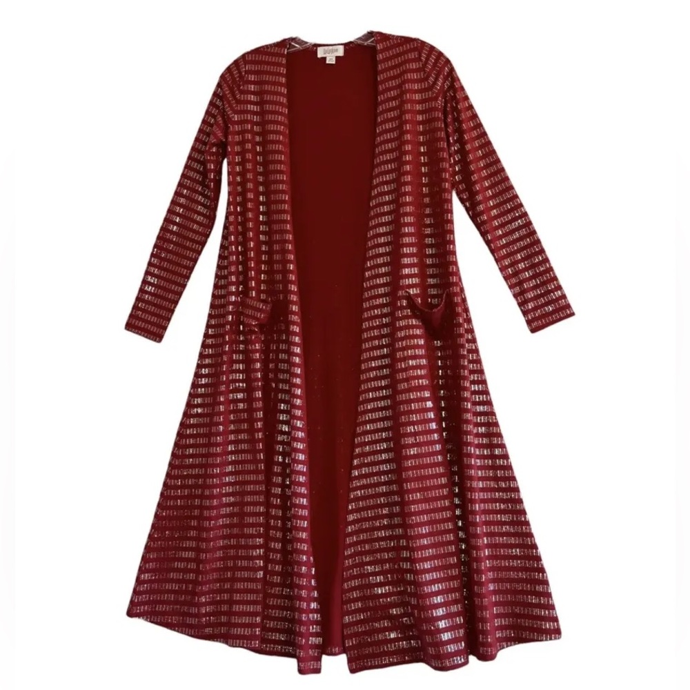 LuLaRoe Sarah Elegant Line Long Cardigan Nwot